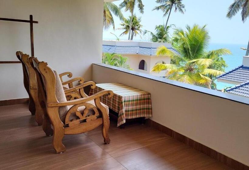 Номер Стандарт Вид на Море с Балконом, Seashore Beach Resort Varkala