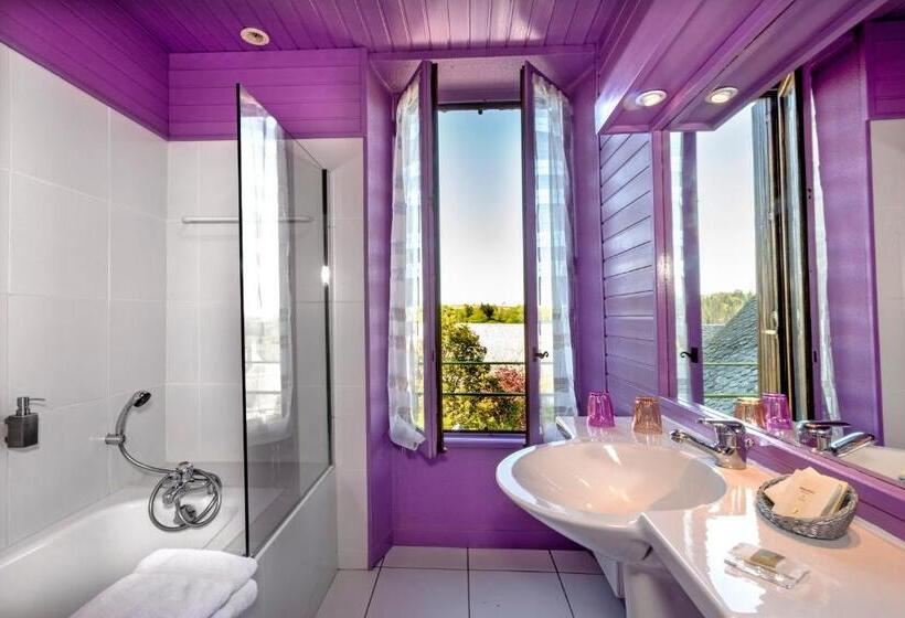 Номер Комфорт, Logis Hôtel Restaurant Gilles Moreau Laguiole