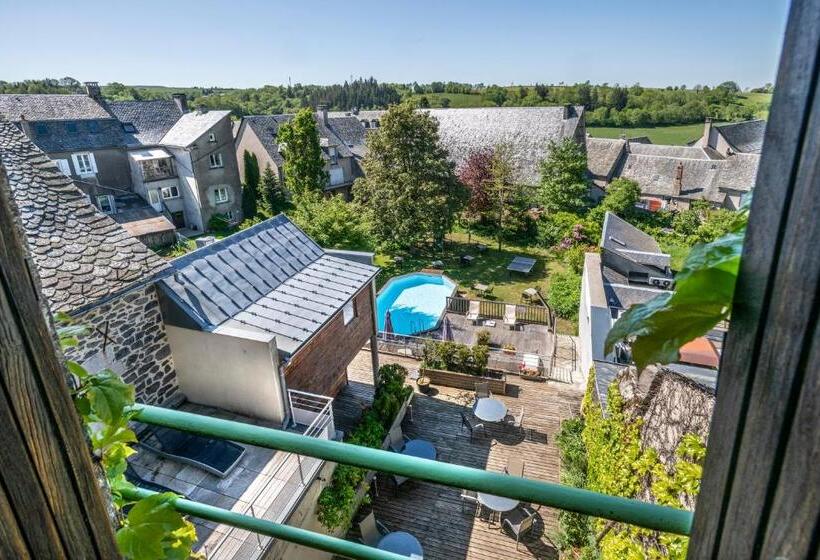 Номер Комфорт, Logis Hôtel Restaurant Gilles Moreau Laguiole