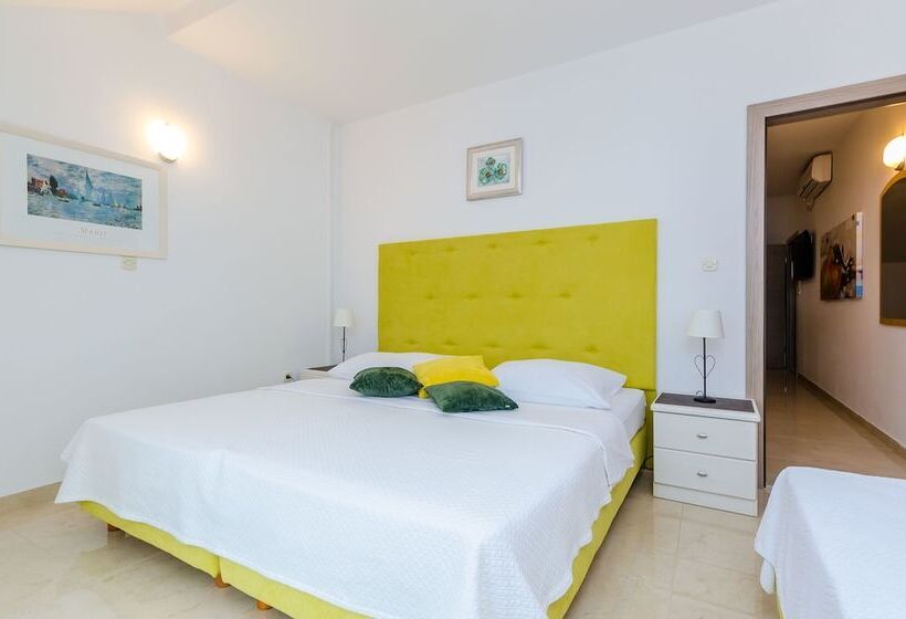آپارتمان 1 خوابه با بالکن و چشم‌انداز دریا, Apartments Sandito