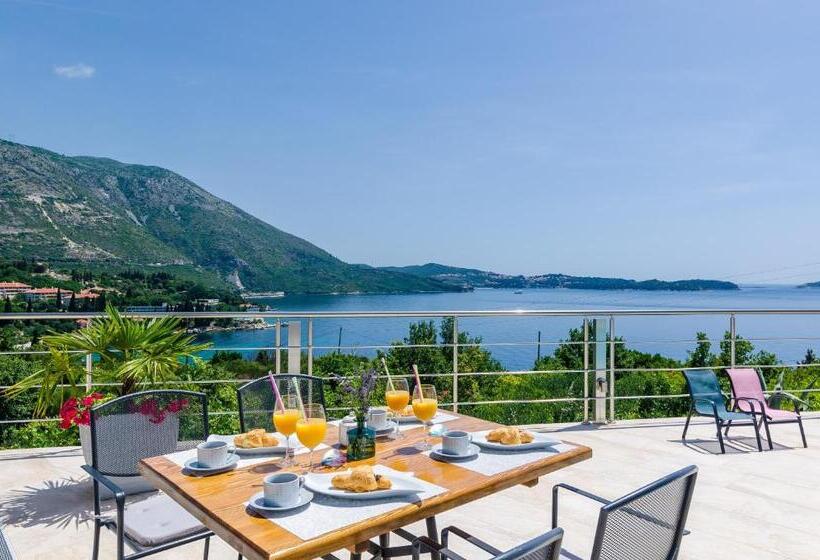 آپارتمان 1 خوابه با بالکن و چشم‌انداز دریا, Apartments Sandito