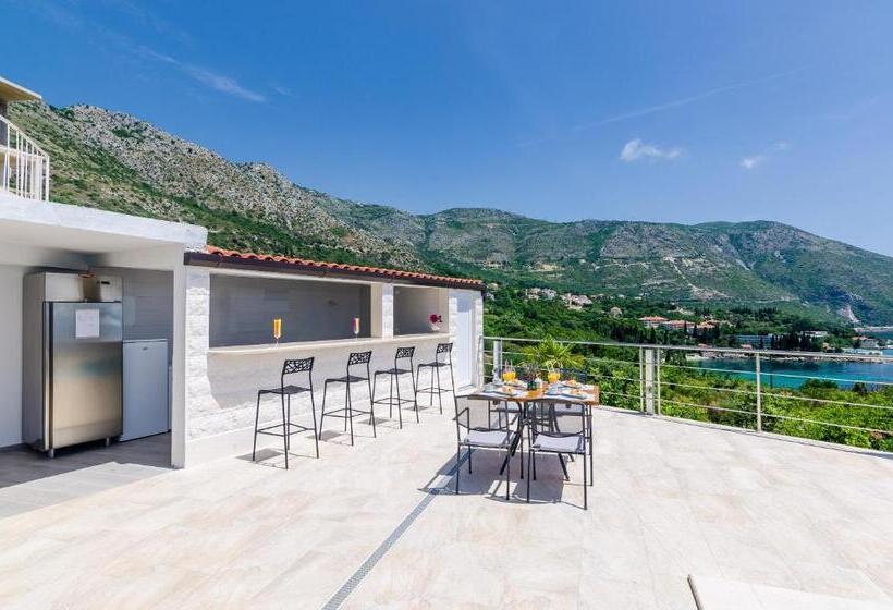 آپارتمان 1 خوابه با بالکن و چشم‌انداز دریا, Apartments Sandito