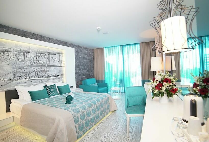 带海景的复工套房, Sueno Hotels Deluxe Belek