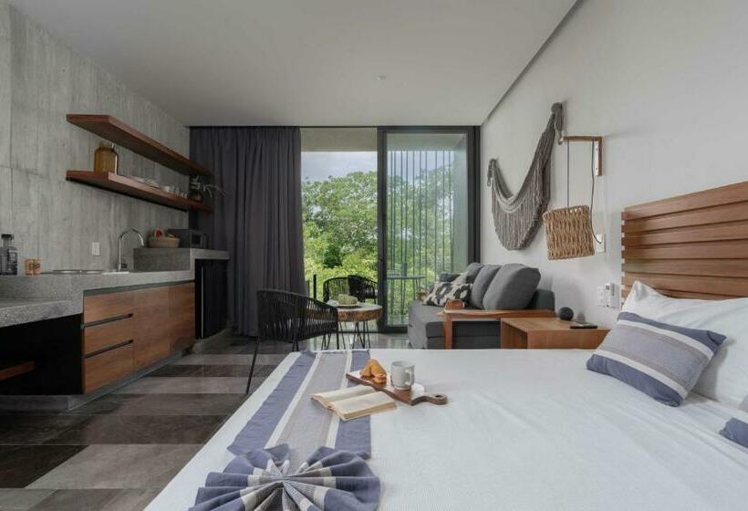 バルコニー付き１ベッドルームアパートメント, Iik Tulum