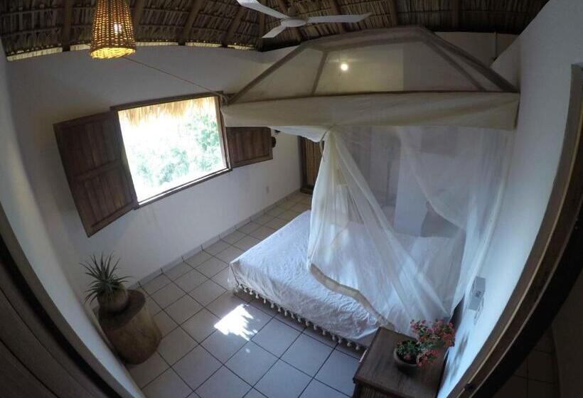 غرفة قياسية رباعية مطلة على البحر, Casa Aditi