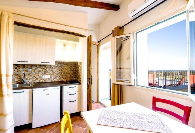 Студио Стандарт с Террасой, Panoramic Loft Con Uso Cucina ,casa Raimonda, Ammentos Posada