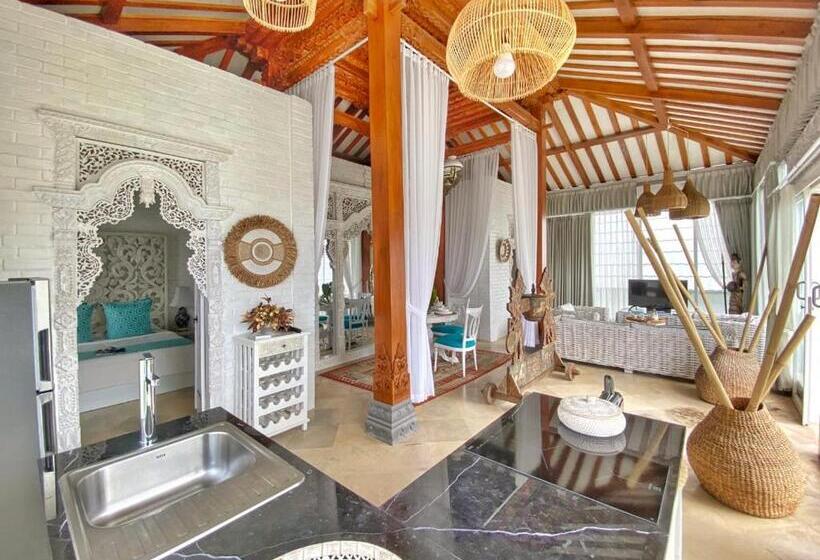 Семейный Номер, Piramida S White Villa S Bali   Joglo