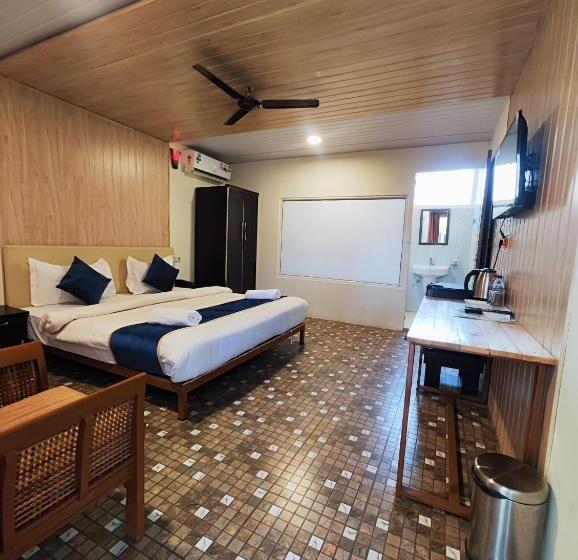 اتاق استاندارد با چشم‌انداز استخر, The Sunbliss Cottages