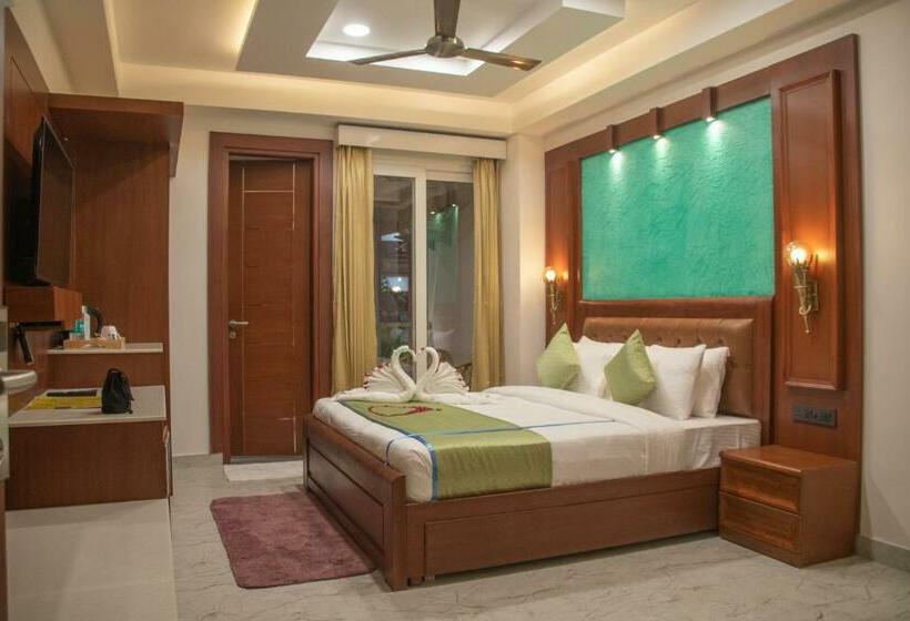 חדר סטנדרט עם מיטת קינג, Holy Shivana Boutique Hotel Rishikesh