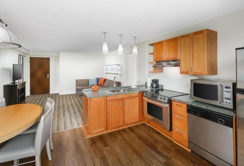 Люкс 2 Спальни, Hyatt House Fort Lauderdale Airport/cruise Port