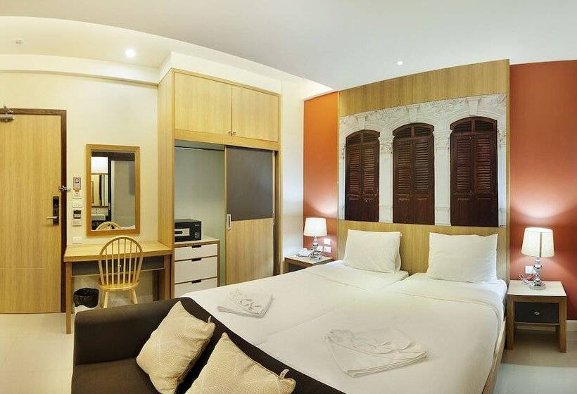 수피리어 룸, Ratana Hotel Rassada, Phuket Town  Sha Extra Plus