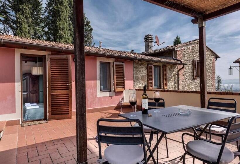 テラス付きスタンダードルーム, Agriturismo La Forra