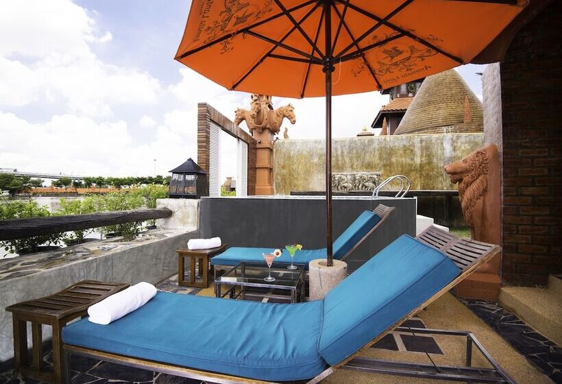 Вилла с 1 спальней и бассейном, Ammata Lanta Resort