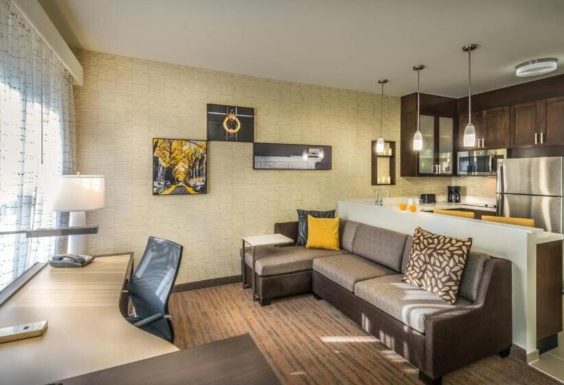 스탠다드 스튜디오 킹침대, Residence Inn By Marriott Savannah Airport