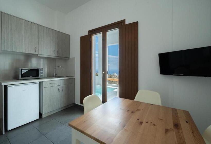 آپارتمان 1 خوابه با چشم‌انداز دریا, Belle Etoile Villas