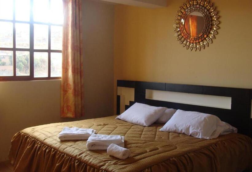 Номер Deluxe, Hostal Qolqampata