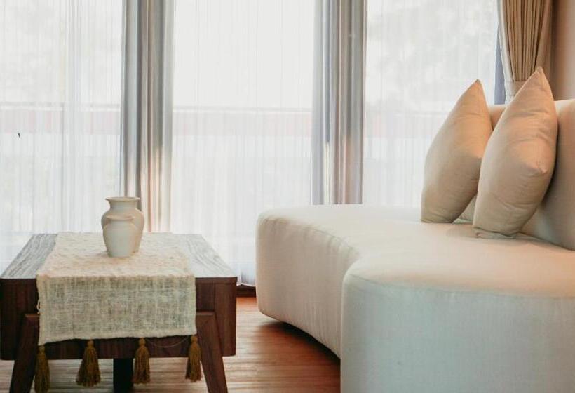 1침실 펜트하우스 아파트, Om Ham Retreat And Resort
