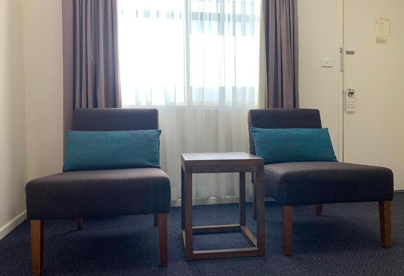 스탠다드 룸 킹사이즈 침대, Silo Motor Inn Biloela