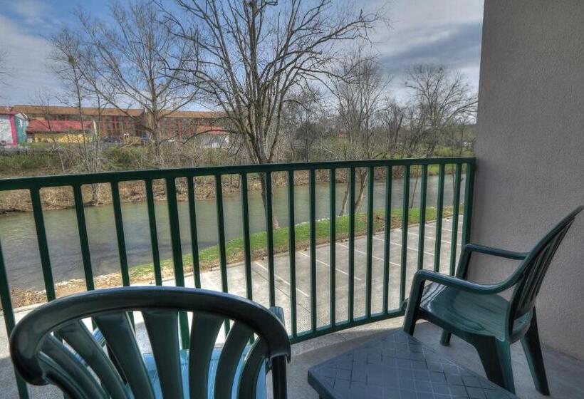 غرفه قياسيه سريرين مزدوجين, Pigeon River Inn