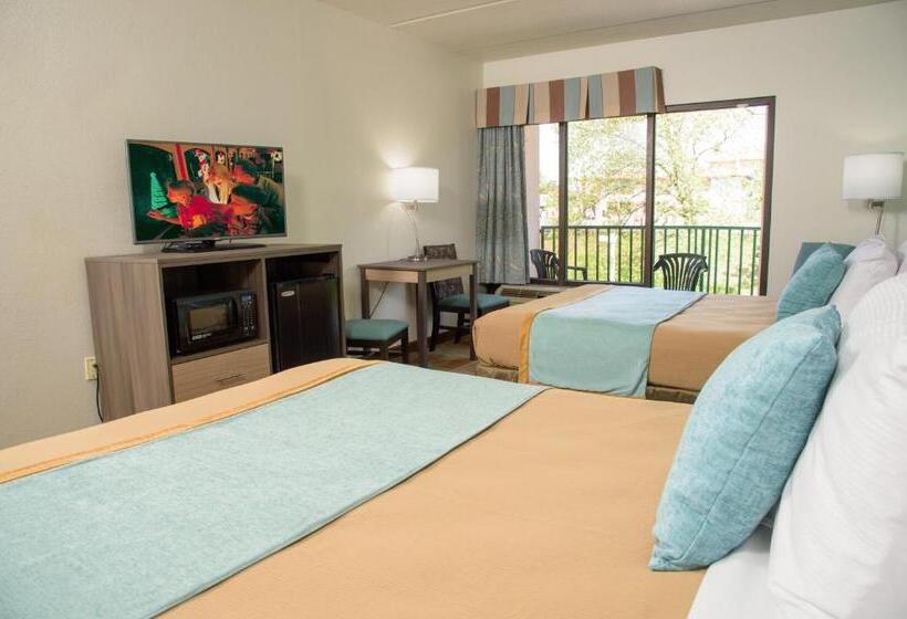 غرفه قياسيه سريرين مزدوجين, Pigeon River Inn