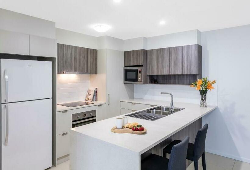침실 1개 아파트, Oaks Brisbane Woolloongabba Suites