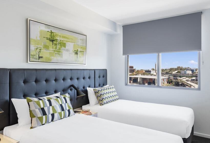 2 베드룸 이그제큐티브 아파트, Oaks Brisbane Woolloongabba Suites