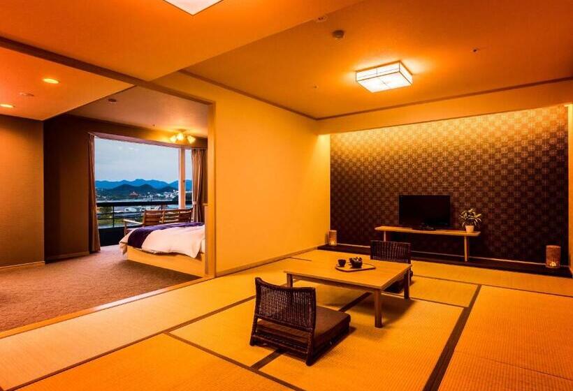 Номер Superior с Видом, Ooedo Onsen Monogatari Premium Shirahama Gyoen