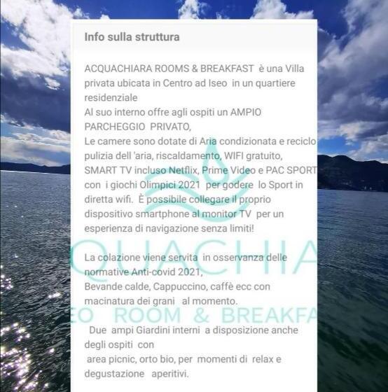 Номер Стандарт Вид на Сад, Acquachiara Iseo Deluxe Bed & Breakfast Iseo Center With Garden And Parking Inside