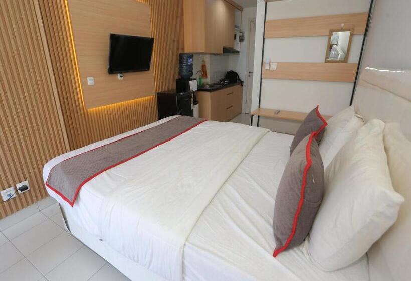스탠다드 스튜디오, Aurora Rooms @ Apartemen Patraland Urbano