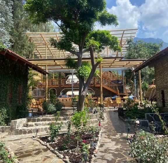 آپارتمان 1 خوابه با چشم‌انداز باغ, Eden Atitlan