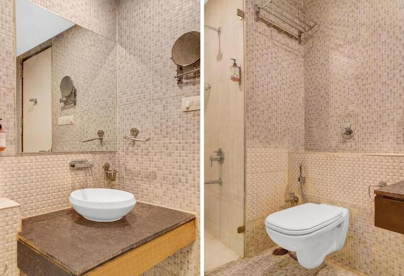 غرفة ديلوكس, Oak Whiteridge Near L.v Prasad & Basava Tharakam Hospital Banjara Hills