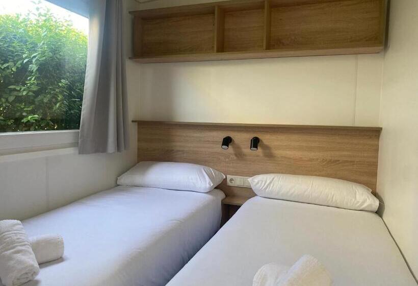 3침실 스탠다드 방갈로, Resort Camping Santillana Del Mar