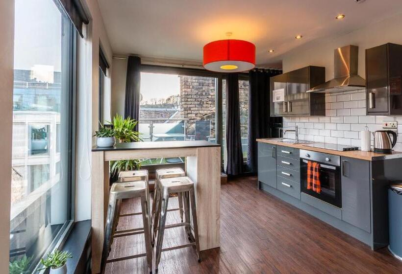 Апартаменты Пентхаус 1 Спальня, Code Pod   The Loft   Edinburgh