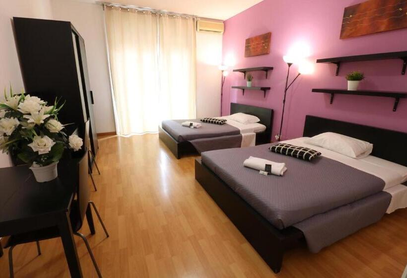 اتاق استاندارد با سرویس بهداشتی مشترک, Guest House Pirelli Milano