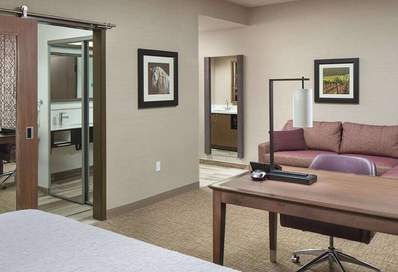 스탠다드 스튜디오 더블 침대, Hampton Inn & Suites Murrieta Temecula