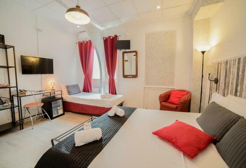 三人经典房间, Galleria Frascati Rooms And Apartment