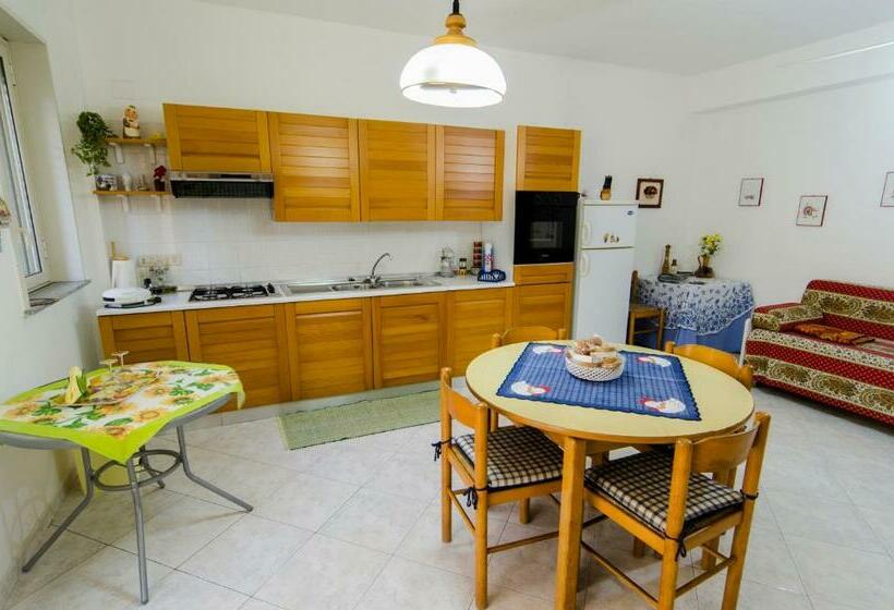 Апартаменты 1 Спальня Вид на Сад, Casa Vacanza Acquamarina