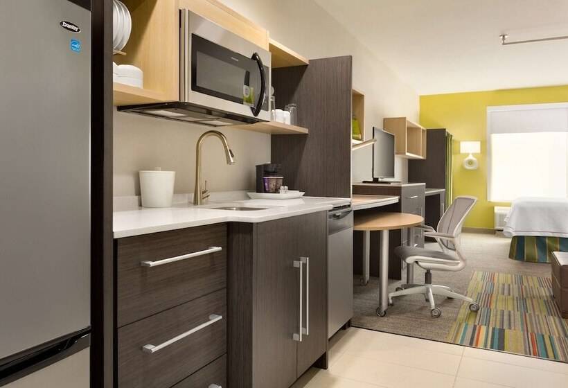 스탠다드 스튜디오 더블 침대, Home2 Suites By Hilton Shenandoah The Woodlands