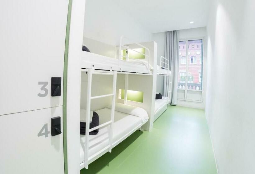 Кровать в Общей Комнате, Sant Jordi Hostels Rock Palace