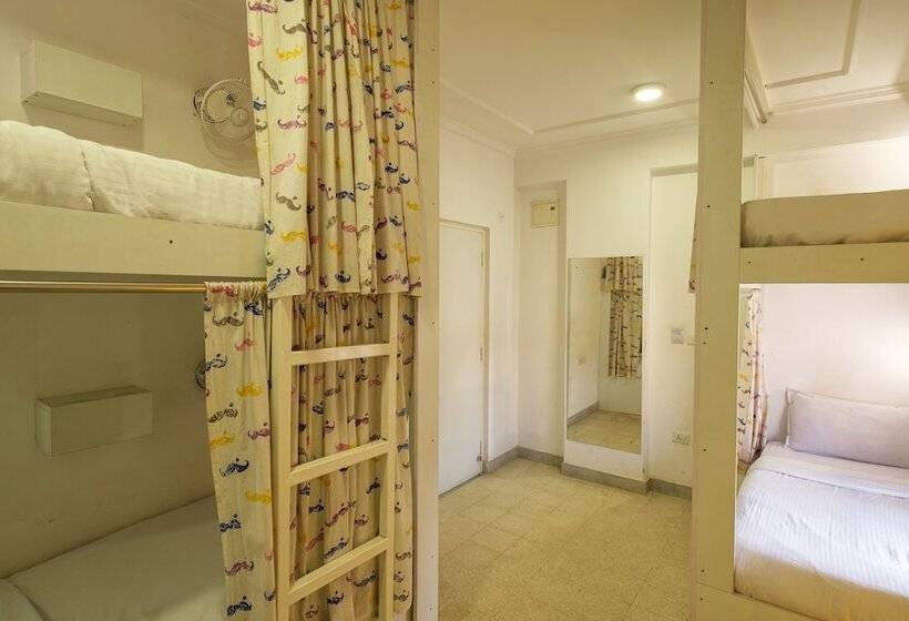 共用房间的床, Moustache Hostel Jaipur
