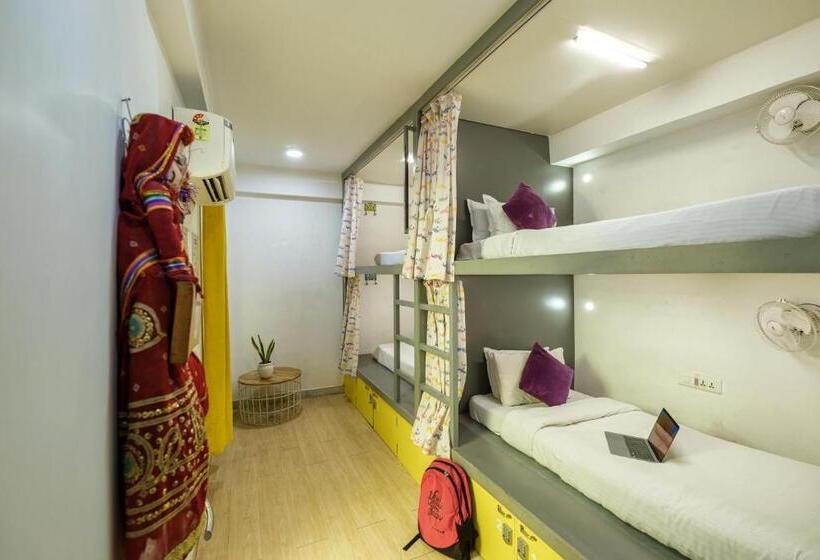 共用床高级房间, Moustache Hostel Jaipur