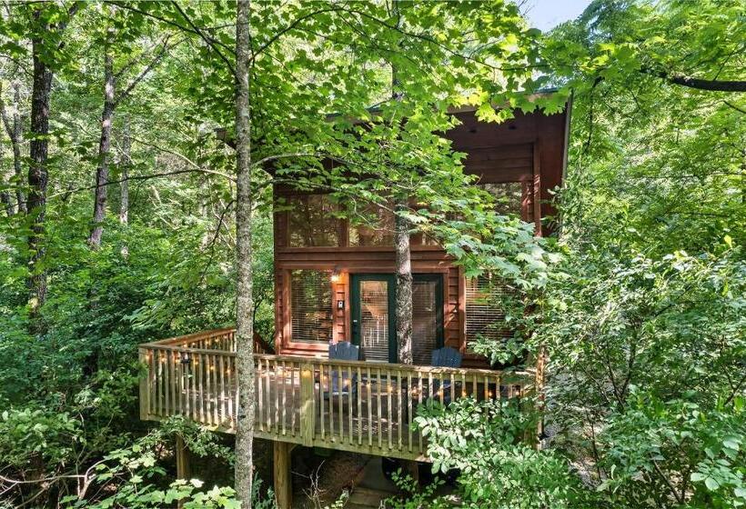스탠다드 룸 킹사이즈 침대, Rivers Edge Treehouses
