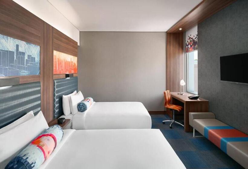 חדר סטנדרט שתי מיטות זוגיות, Aloft Riyadh
