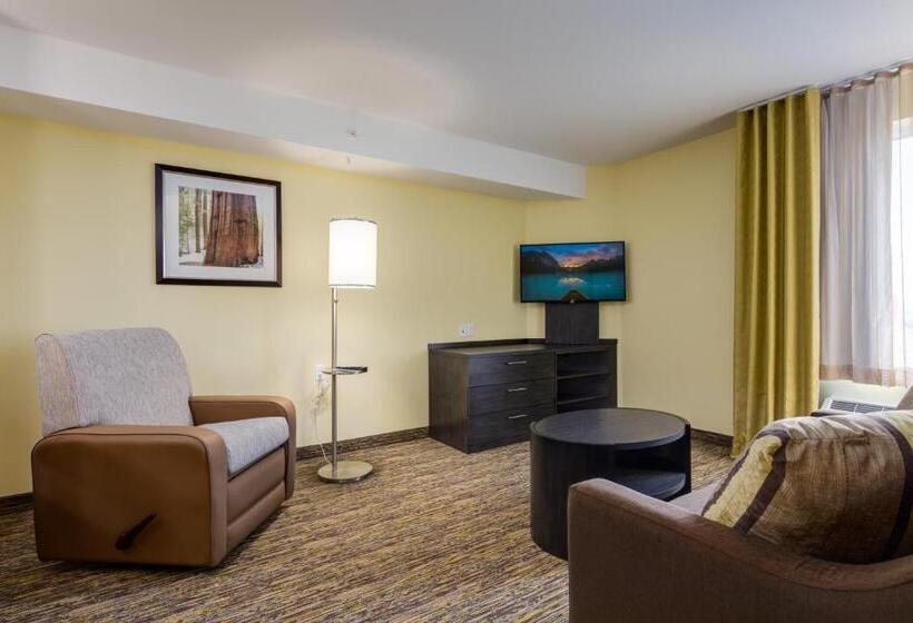 キングサイズベッドのスイートルーム, Park Inn By Radisson, Calgary Airport North, Ab