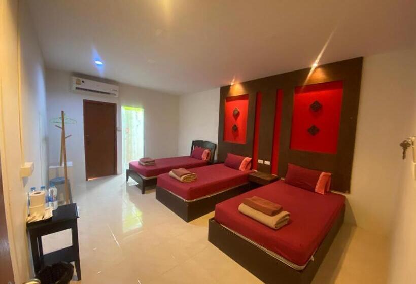 Номер Стандарт Трехместный, Pak Klong Guest House Room For Rent