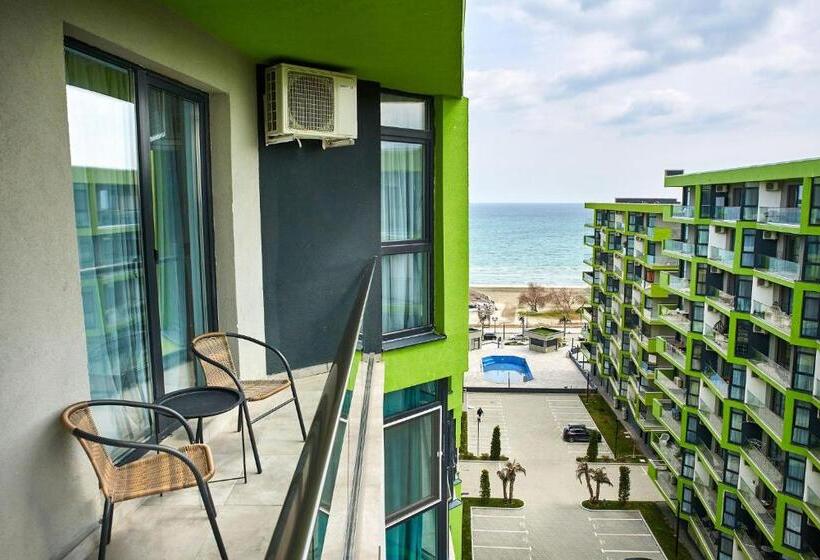 آپارتمان 1 خوابه با چشم‌انداز دریا, Apartamente Indigo By Alz