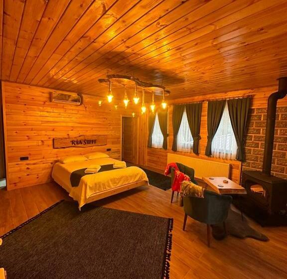 디럭스 스위트 킹 침대, Ria Süit Otel Bungalov