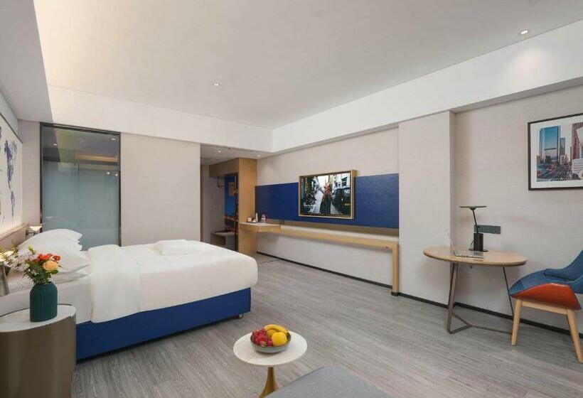 Стандартный Номер Кровать Кинг, Kyriad Hotel Baoying Jinyuan Square High Speed Railway Station