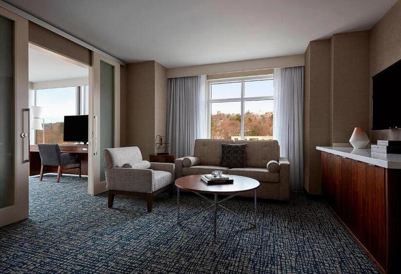 Люкс Кровать Кинг, Ithaca Marriott Downtown On The Commons