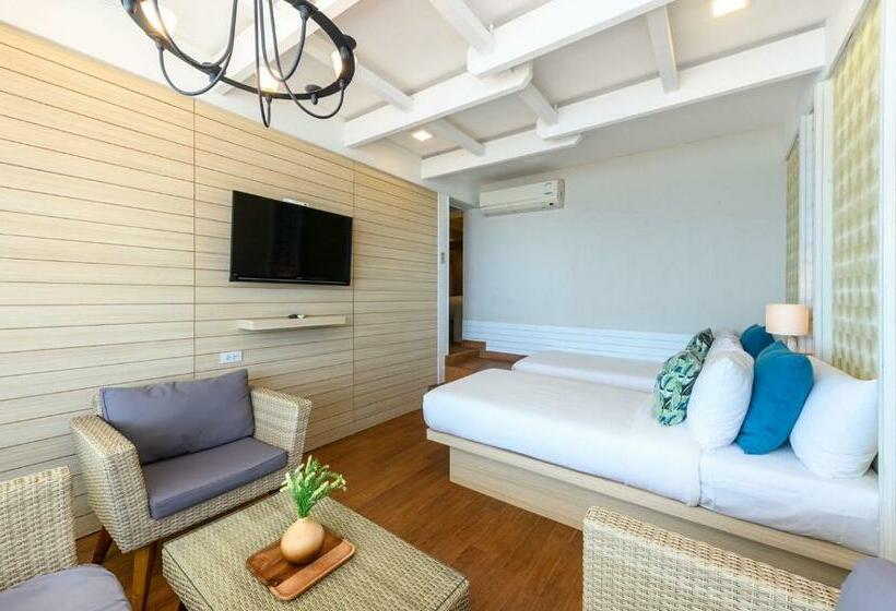 اتاق خانوادگی با چشم‌انداز دریا, Maldives Beach Resort